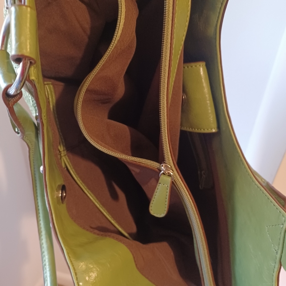 Style and Co.Shoulderbag Tote Green - Picture 6 of 7